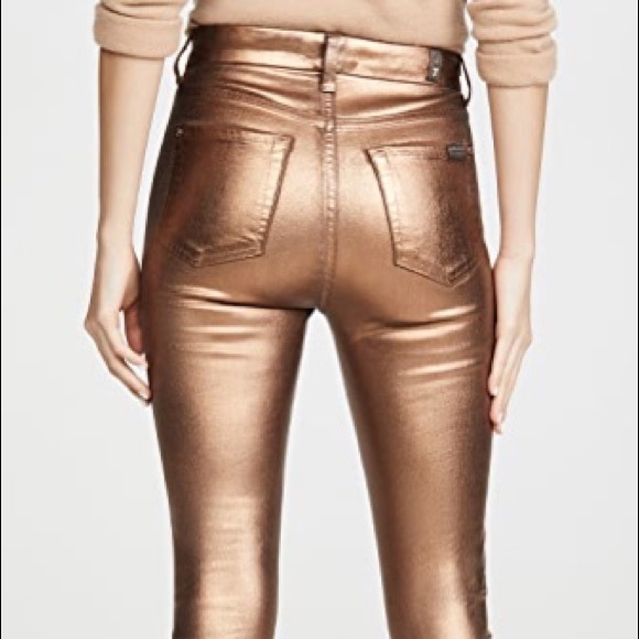 7 FOR ALL MANKIND | High waisted skinny jeans - Picture 1 of 7